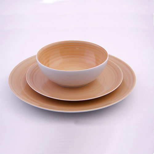 SET DE MESA BEIGE NATURAL COUPE MOKKA