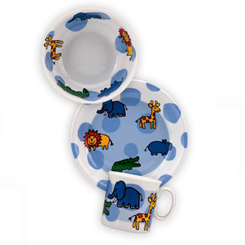 VAJILLA INFANTIL ZOO