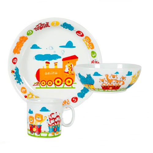 VAJILLA INFANTIL COMBOIO