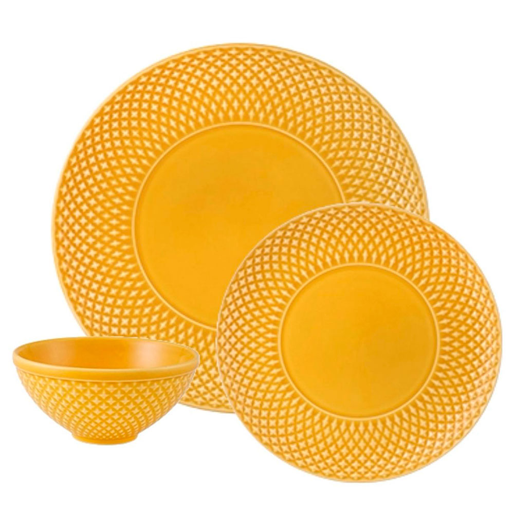 SET DE MESA BICOS AMARILLO
