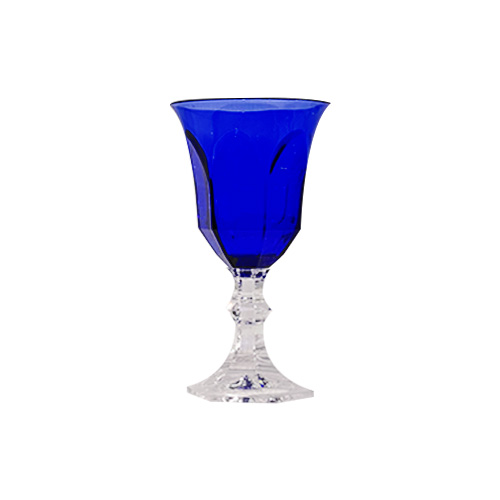 COPA DE CRISTAL SINTETICO AZUL 