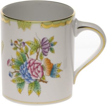 TAZA DE CAFE CON PLATO QUEEN VICTORIA