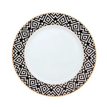 PLATO LLANO ART DECO