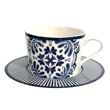 TAZA DE TE CON  PLATO TILE