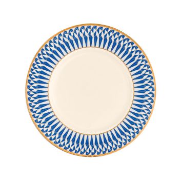 PLATO POSTRE GREY ART NOVEAU