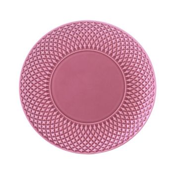 PLATO POSTRE BICOS ROSA