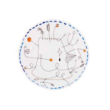 PLATO DE POSTRE FOLKIFUNKI
