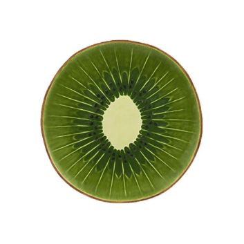 PLATO DE POSTRE KIWI