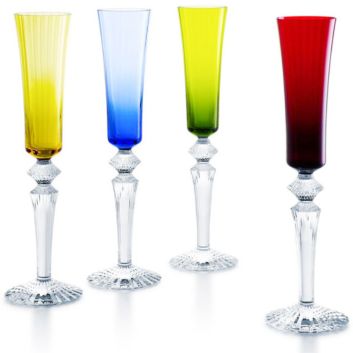 SET DE 4 COPAS FLUTISSIMO BACCARAT MILLE NUITS