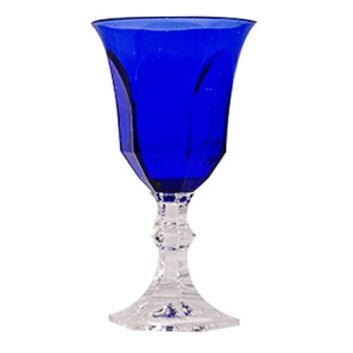 COPA DE CRISTAL SINTETICO AZUL 