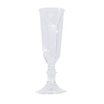 COPA FLUTE DE CRISTAL SINTETICO TRANSPARENTE
