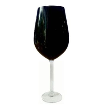 COPA DE AGUA  650 ML NEGRA COLUMBA