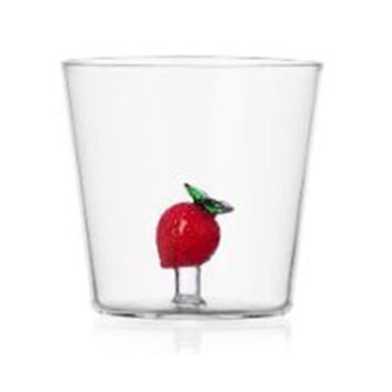 VASO BAJO STRAWBERRY FRUITS & FLOWERS