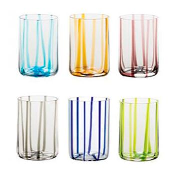 SET DE 6 VASOS BAJOS TIRACHE