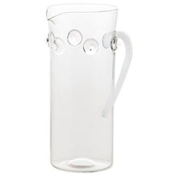 JARRA TRANSPARENTE/BLANCO PATEA