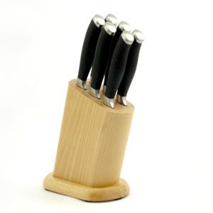SET DE 6 PIEZAS CUCHILLO  DE CARNE KOBE