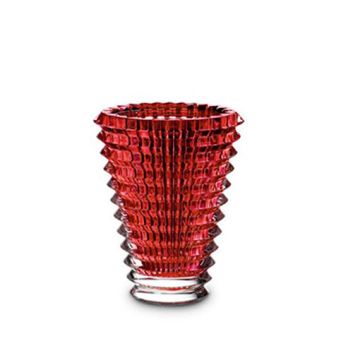 FLORERO BACCARAT ROUND EYE SMALL ROJO