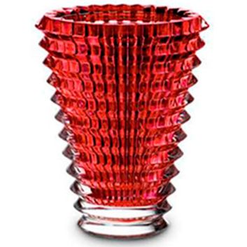 FLORERO BACCARAT ROUND EYE SMALL ROJO