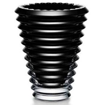 FLORERO BACCARAT ROUND EYE SMALL NEGRO