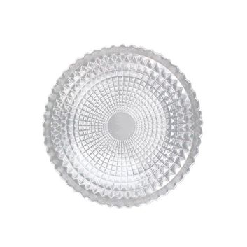 PLATO DE POSTRE TRANSPARENTE BON TON