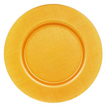 PLATO DE FONDO AMARILLO ZAFRON