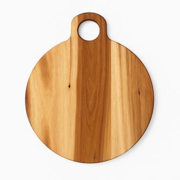 TABLA REDONDA CON ASA XL ACACIA