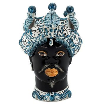 CABEZA DE MORO HOMBRE AZUL