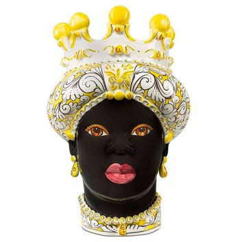 CABEZA DE MORO MUJER AMARILLO