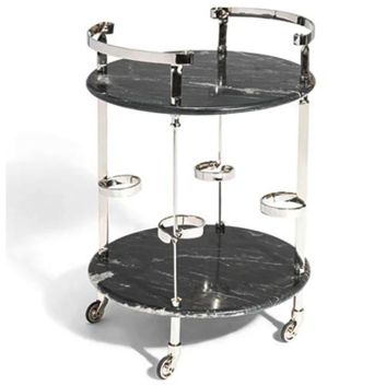CARRO BAR DRINKY BLACK/SILVER