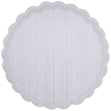 INDIVIDUAL REDONDO BELGRAVIA BORDADO PLAT PLAT