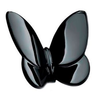 MARIPOSA DE CRISTAL BACCARAT NEGRO
