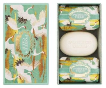 SET DE 3 JABONES WHITE CRANE
