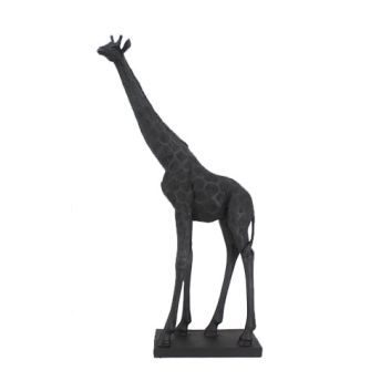 ESCULTURA BLACK GIRAFFE XL