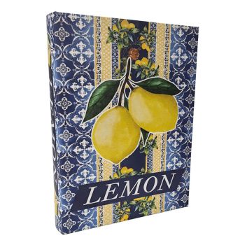 LIBRO DECORATIVO LEMONS