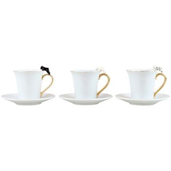 TAZA DE TE CON PLATO WILDLIFE""