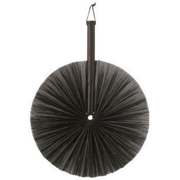 ABANICO REDONDO BAMBU NEGRO