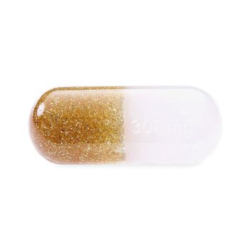 ACRILIC PILL MEDIANA BLANCA Y DOR