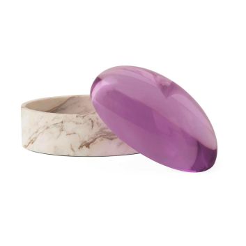COFRE GRANDE GLOBO LAVENDER