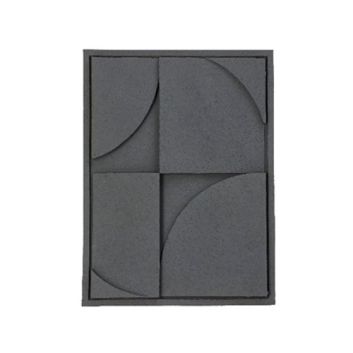 CUADRO PLAQUE GRIS