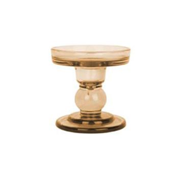 CANDELABRO DE VIDRIO PEQUEÑO  ART SAND