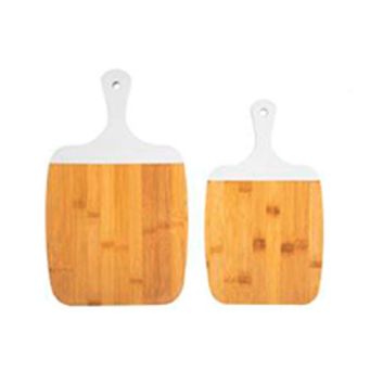 TABLA DE CORTAR BAMBOO & WHITE MED GOURMET