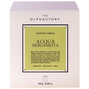 VELA AROMATICA 310 GRS ACQUA BERGAMOTA