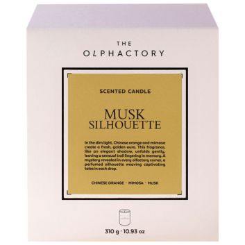 VELA AROMATICA 310 GRS MUSK SILHOUETTE