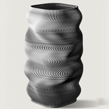 JARRON MOIRE LIQUORICE MOIRE