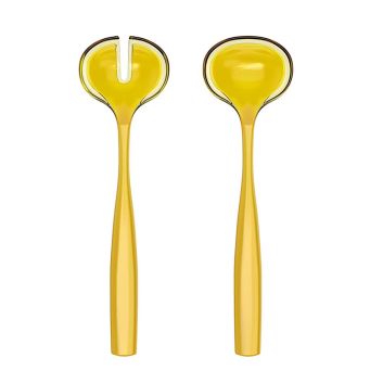 SALAD SERVERS AMBER DOLCEVITA