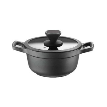 OLLA CON TAPA ANTIADHERENTE 20 CM PRO