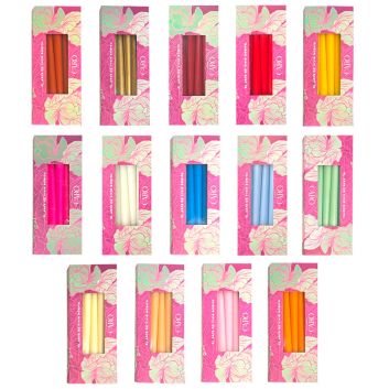 SET DE 6 VELAS EL TOQUE DE CARO