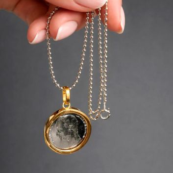COLLAR MONEDA MILITAR