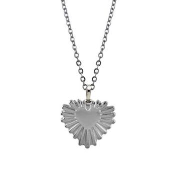 CADENA BE CURIOUS CORAZON