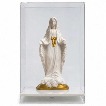 CAJA ACRILICA DECORATIVA RELIGIOSA RECTANGULAR